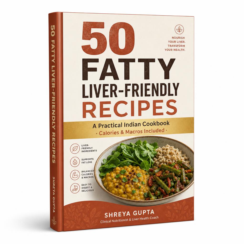 50 Fatty Liver-Friendly Recipes Cookbook bonus PDF cover page